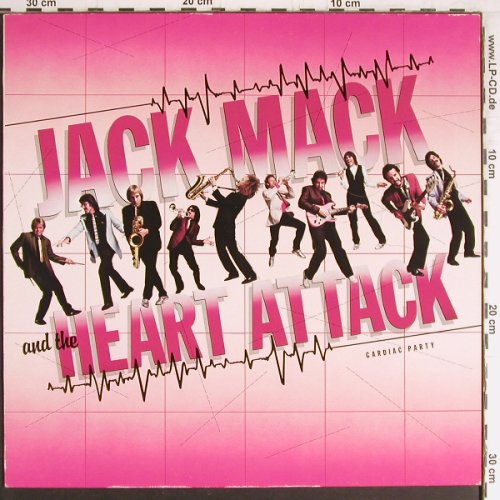 Mack,Jack & the Heart Attack: Cardiac Party, Full Moon(FM K 99252), D, 1982 - LP - E8360 - 2,00 Euro