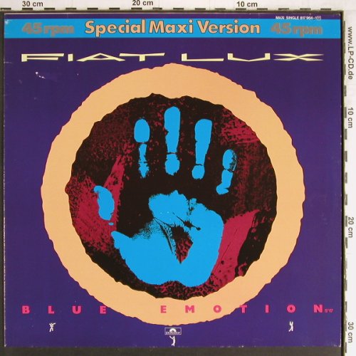 Fiat Lux: Blue Emotion / Sleepness Nightnare, Polydor (817 964-1), D, 1984 Typ: 12" Best.-Nr.: E8653 Preis: 1,00 Euro