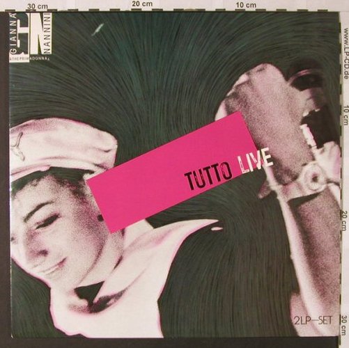 Nannini,Gianna: Tutto Live, Metronome(825 357-1 ME), D, 1985 - 2LP - E8933 - 7,50 Euro