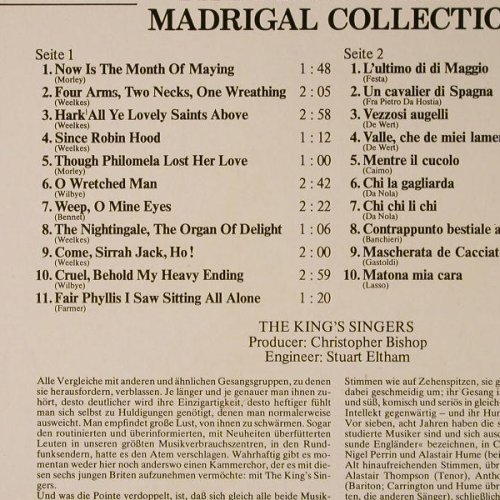 King's Singers: Madrigal Collection, DSC, Aves(26 815-1), D,  - LP - E9078 - 5,00 Euro