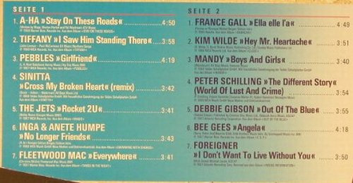 V.A.Das Sommer Hits Album: A-Ha...Foreigner, co, WEA(241 389-1), D, 1988 - LP - E9378 - 3,00 Euro