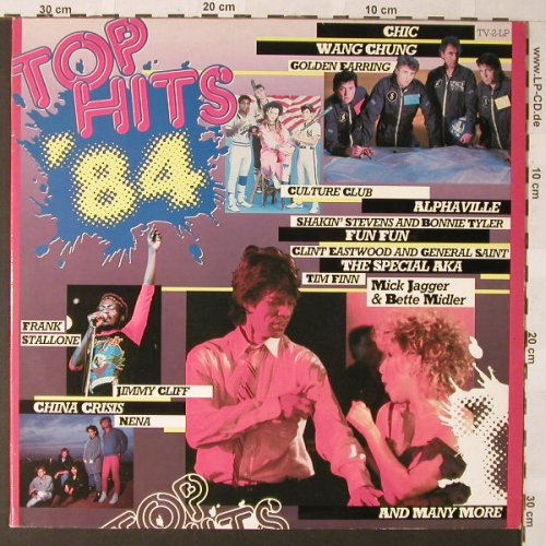 V.A.Top Hits'84: 28 Tr., Foc, Arcade(ADEH 147), NL, 1984 - 2LP - E9965 - 5,00 Euro