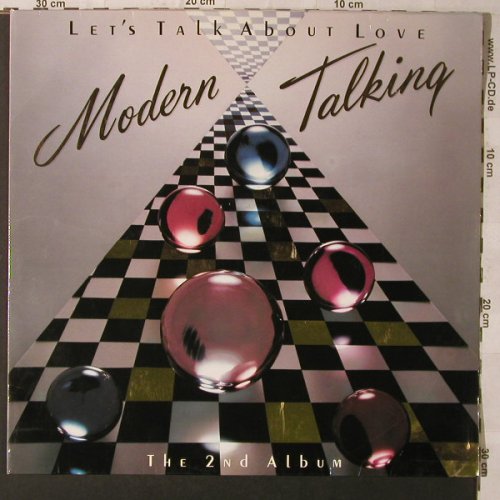 Modern Talking: Let's Talk About Love-Only Cover, Hansa(42 824 1), D, Club Ed, 1985 - Cover - F1147 - 1,00 Euro