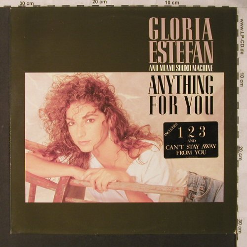 Estefan,Gloria & Miami Sound Machin: Anything For You, Epic(463125 1), NL, 1988 - LP - F1730 - 4,00 Euro