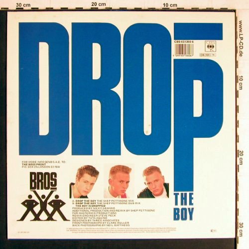 Bros: Drop The Boy*2+1, CBS(651360 6), NL, 1988 - 12inch - F1900 - 3,00 Euro