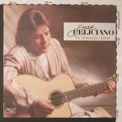 Feliciano,Jose: Tu Inmenso Amor, EMI(7 48574 1), E, 1987 - LP - F294 - 5,50 Euro
