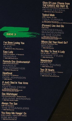 V.A.Das Hit Album'86: 30 Tr., CBS/WEA(241061 1), NL, 1986 - 2LP - F3161 - 5,00 Euro