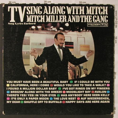 Miller,Mitch and the Gang: Sing Along With Mitch, vg+/vg+, Columb.(CL 1628), US,  - LP - F354 - 4,00 Euro