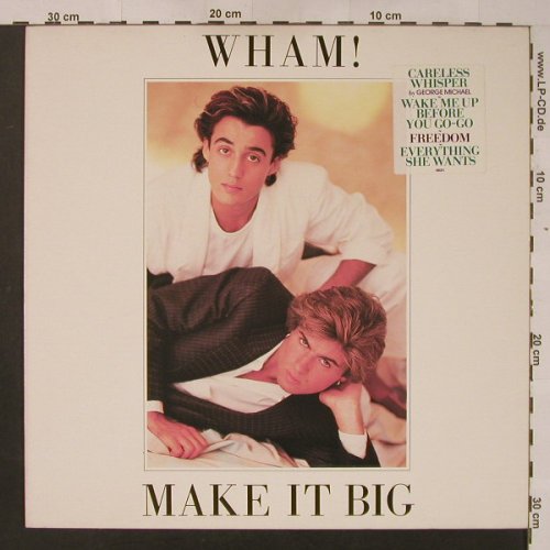 Wham!: Make It Big (white sticker), Epic(EPC 86311), NL, 1984 - LP - F3952 - 5,00 Euro