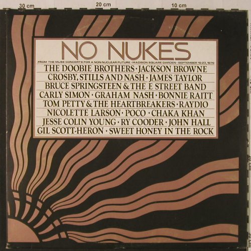 V.A.No Nukes: 27 Tr., Foc, Booklet, Asylum(AS 62 027), D, 1979 - 3LP - F4164 - 9,00 Euro
