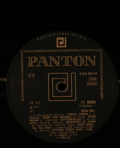 Plavci: Country Our Way, Panton(11 0509), CSSR, 1975 - LP - F4552 - 6,00 Euro