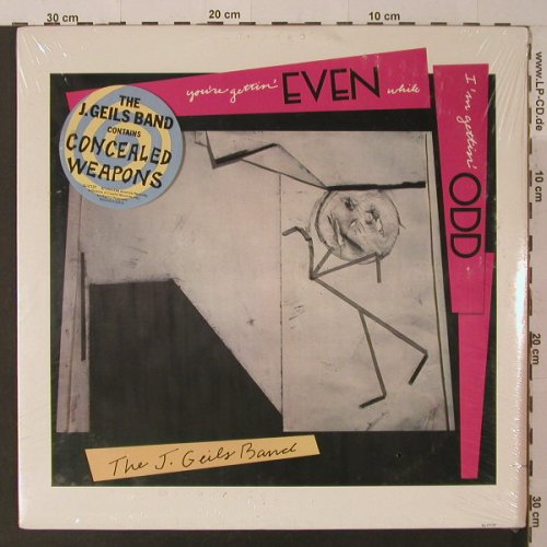 Geils Band,J.: You're Getting Even While I'm Getti, EMI, co(SJ-17137), US,FS-New, 1984 - LP - F5254 - 5,00 Euro