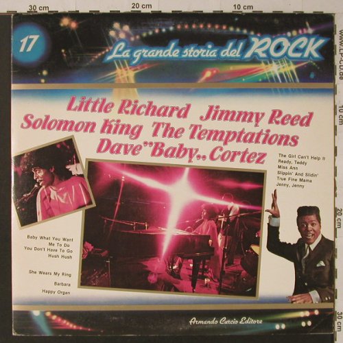 V.A.La Grande Storia Del Rock 17: Little Richard/GladysKnight.., Curcio(GSR-17), I,  - LP - F5429 - 5,00 Euro