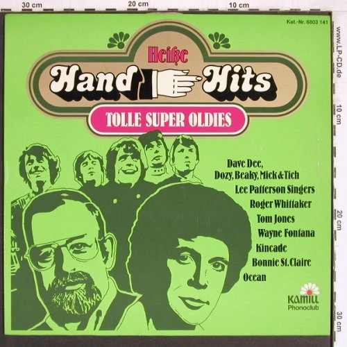 V.A.Heiße Hand Hits: Tolle Super Oldies, m-/vg+, Kamill Phonoclub(6803 141), D,  - LP - F5798 - 3,00 Euro