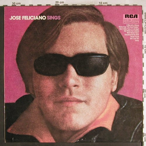Feliciano,Jose: Sings, RCA International(INTS 1398), D, 1972 - LP - F5969 - 6,00 Euro
