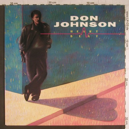 Johnson,Don: Heart Beat, Foc, Epic(450103 1), NL, 1986 - LP - F6370 - 4,00 Euro