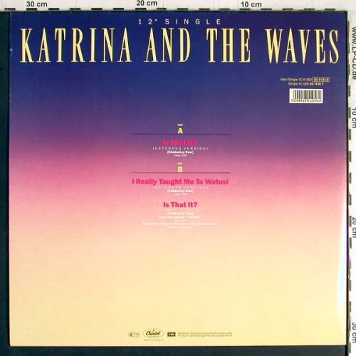 Katrina & The Waves: Is That It?*2+1, Capitol(20 1125 6), D, 1986 - 12inch - F651 - 1,00 Euro