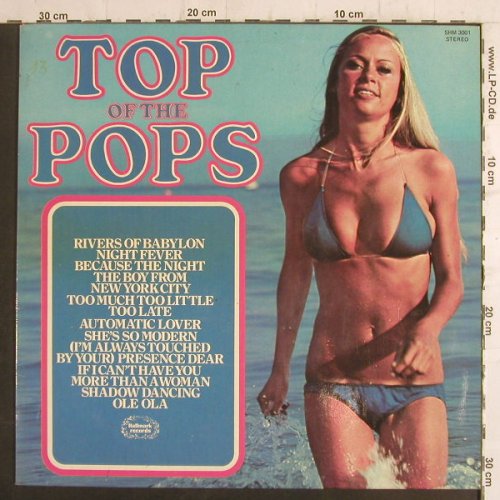 V.A.Top of the Pops: Night Fever...She's so modern, Hallmark(SHM 3001), UK, woc, 1978 - LP - F6567 - 4,00 Euro