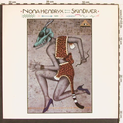 Hendryx,Nona: Skindiver, Privat Music(210 045), D, 1989 - LP - F7022 - 2,00 Euro