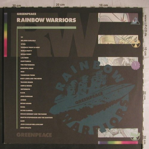 V.A.Greenpeace: Rainbow Warrior,Foc,U2..DireStraits, RCA(PL74065(2)), D,27 Tr, 1989 - 2LP - F7185 - 7,50 Euro