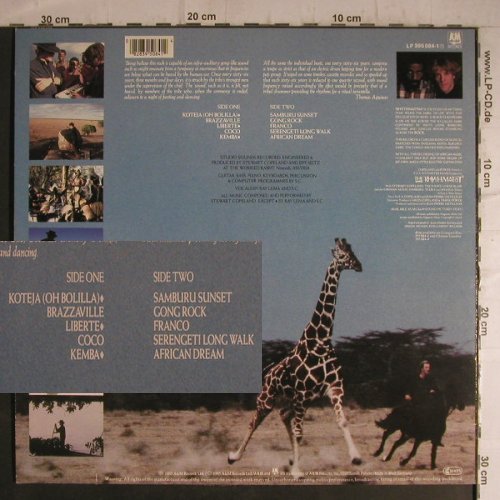 Copeland,Stewart: The Rhythmatist (Pogo-Cover), AM(395 084-1), D, 1985 - LP - F7221 - 6,00 Euro