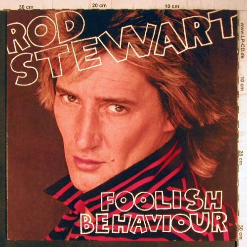 Stewart,Rod: Foolish Behaviour, Foc, Poster, WEA(HS 3485), US, 1980 - LP - F7912 - 7,50 Euro