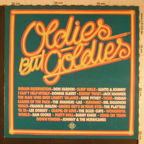 V.A.Oldies but Goldies: Johnny&Hurricanes, Fabian,B.Knox.., Telefunken(6.23410 AF), D, 16 Tr.,  - LP - F8195 - 5,00 Euro