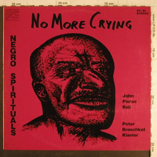 Porter,John/Peter Braschkat,Klavier: No More Crying, Pan Verlag(OV-84), D, 1978 - LP - F8542 - 6,00 Euro