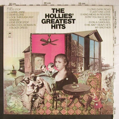 Hollies: Greatest Hits, vg+/m-, Epic(WPE 32061), US, 1973 - LP - F8755 - 5,00 Euro