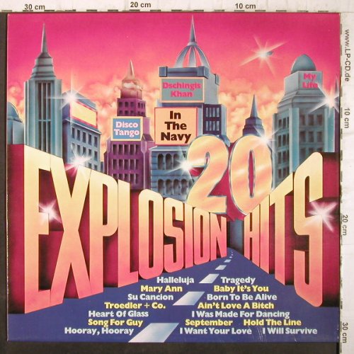 V.A.20 Explosion Hits: The Top Twenty, Cover-Version, Silverline(SLR 5.004), D,  - LP - F9034 - 4,00 Euro