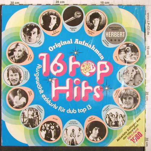 V.A.Club Top 13-2: 16 Top Hits, März/April 1980, Clubtop 13(30 412 1), D, 1980 - LP - F9216 - 4,00 Euro