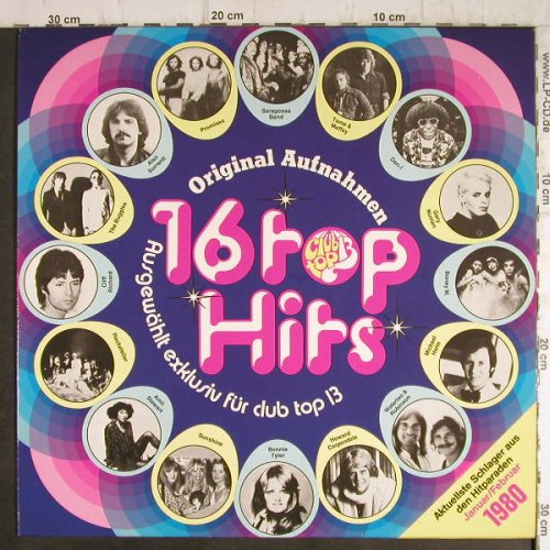 V.A.Club Top 13-1: 16 Top Hits, Januar/Februar 1980, Clubtop 13(30 411 3), D, 1980 - LP - F9245 - 4,00 Euro