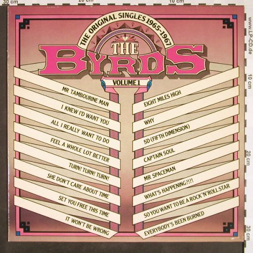Byrds: The Original Singles Vol.1(65-67), Embassy/CBS(31 851), NL,Ri,1980,  - LP - F9463 - 5,00 Euro