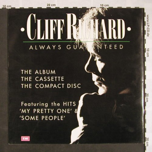 Richard,Cliff: Always Guarateed-World Tour, EMI(), NL, 1987 - Book - F9561 - 6,00 Euro