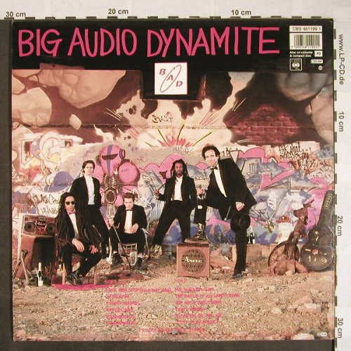 Big Audio Dynamite: Tighten Up Vol.88, CBS(461199 1), NL, 1988 - LP - F9865 - 6,00 Euro