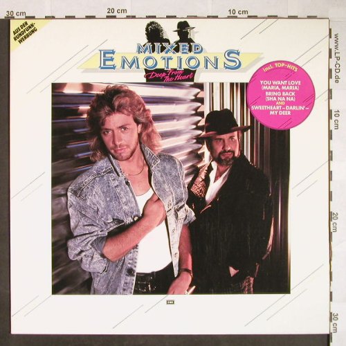 Mixed Emotions: Deep From The Heart, Electrola(14 7256 1), EEC, 1987 - LP - F9981 - 5,00 Euro