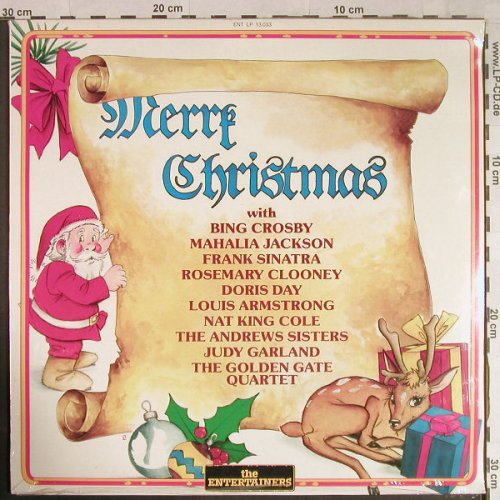 V.A.Merry Christmas with: Bing Crosby...Golden Gate Quartet, Entertainers(ENT LP 13.033), I, FS-New, 1987 - LP - H1082 - 6,00 Euro