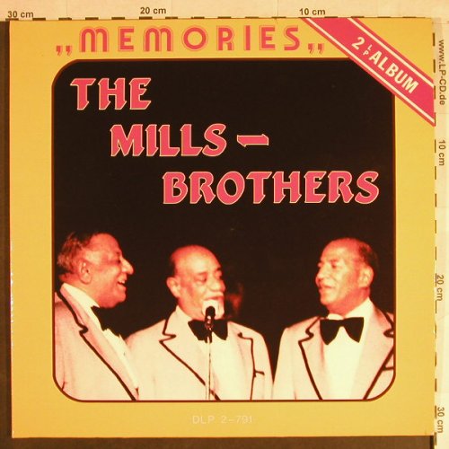 Mills Brothers: Memories, Foc, All Round Trading(DLP 2-791), DK,  - 2LP - H1125 - 5,00 Euro