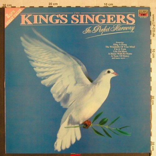 King's Singers: In Perfect Harmony, m-/vg+, EMI / MFP(DL 41 1082 3), UK, 1986 - 2LP - H1359 - 7,50 Euro