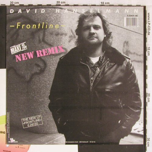 Hanselmann,David: Frontline*2 new rmx,greenClearVinyl, Big Mouth(6.20425 AE), D, 1985 - 12inch - H1587 - 1,00 Euro