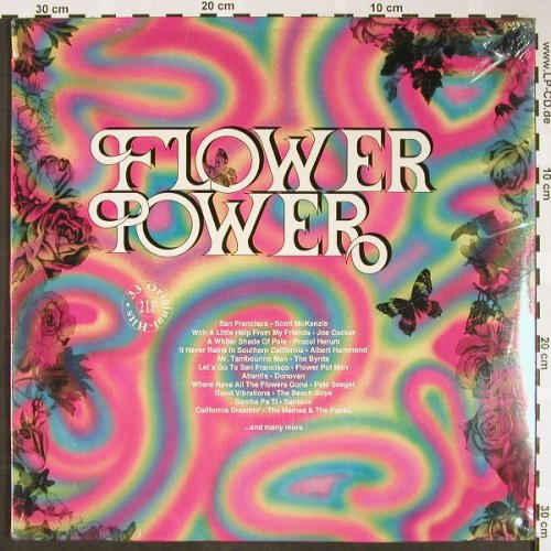 V.A.Flower Power: Scott McKenzie...Pete Seeger,FS-New, CBS(465784 1), NL, 1989 - 2LP - H1604 - 7,50 Euro