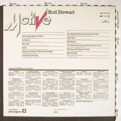 Stewart,Rod: Motive (Serie), Mercury(6463 090), D, 1974 - LP - H1652 - 5,00 Euro