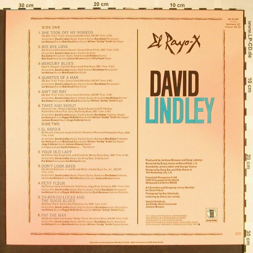 Lindley,David: El Rayo-X, Asylum(AS 52 283), D, 1981 - LP - H1704 - 5,00 Euro