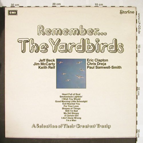 Yardbirds: Remember..., Starline / EMI(SRS 5069), UK,  - LP - H1814 - 6,00 Euro