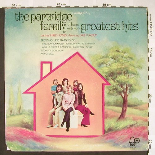 Partridge Family: At home with their Greatest Hits, Bell(1107), US, co, 1972 - LP - H1931 - 7,50 Euro