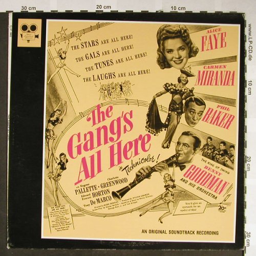 Gang's All Here  , the: Alice Faye...Benny Goodman(1943), Classic Int.Filmmusikal(C.I.F. 3003), US,  - LP - H2105 - 7,50 Euro