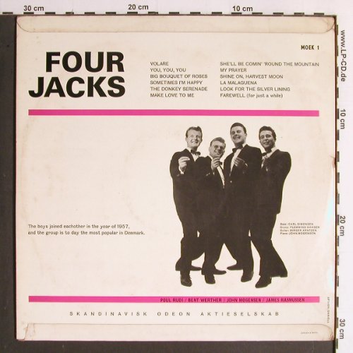 Four Jacks: Same, vg-/vg+, Odeon(MOEK 1), S,  - LP - H2601 - 4,00 Euro