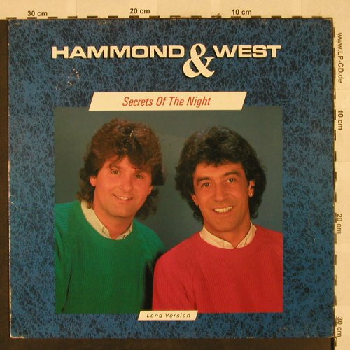 Hammond & West: Secrets Of The Night lg, +2, Ariola(608 998-213), D,m /vg+, 1987 - 12inch - H2661 - 3,00 Euro