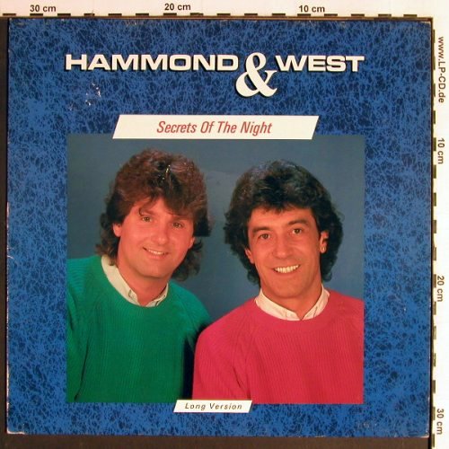 Hammond & West: Secrets Of The Night lg, +2, Ariola(608 998-213), D,m /vg+, 1987 - 12inch - H2661 - 1,00 Euro
