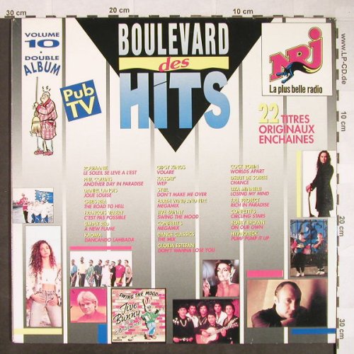 V.A.Boulevard des Hits: Volume 10, woc, CBS(466 480 1), NL, 1990 - 2LP - H27 - 6,00 Euro